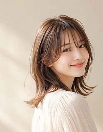 【キレイな髪は毎月のケアで♪】カット＋オーガニックカラー￥4800