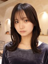 オアシスアヴェダ ザ・ペニンシュラ東京(OASIS AVEDA)&nbsp;セミロング・暗髪ロング・レイヤー・銀座日比谷有楽町20代30代