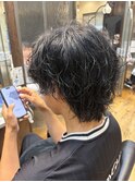 サーフカールパーマ
