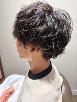 ハレケサンサンストリート(HAREKE 33STREET)&nbsp;柔らかニュアンスウェーブ×メンズマッシュ