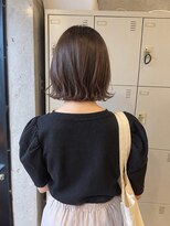 エインアンリー 明治神宮前(AIN.ANLY.)&nbsp;ボブ毛先パーマ、ボブニュアンスパーマ、パーマゆるめ