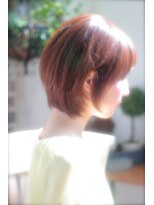 グラスヘアリオン(Grous hair lion)&nbsp;【Grous Hair lion　御茶ノ水】☆耳かけ☆ひし形ショート☆