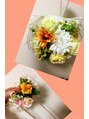 アース 横浜店(HAIR&MAKE EARTH) DIY!!ボールブーケ&リストブーケ。モデルさんへプレゼント