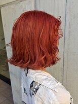 へアメイクワンプラス 四日市(HAIR MAKE ONEplus)&nbsp;【ダブルカラー】レッドオレンジ