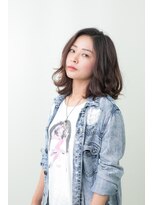 ソーホー ニューヨーク シズオカ(SOHO newyork SHIZUOKA) 無造作ニュアンスミディボブ