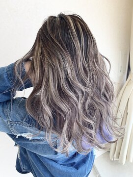 ラグーン(LAGOON) 鈴木大輔 highlight balayage ハイライト バレイヤージュ