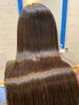 スローライフヘアーデザインアンドスパラウンジ(Slow life Hair design spa lounge) 潤ツヤロング 高濃度水素質感矯正ミネコラ