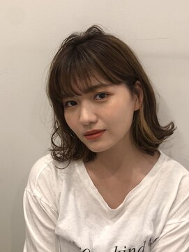 アンヘアー 元町三宮(UNHAIR) 大人ミディアムボブ