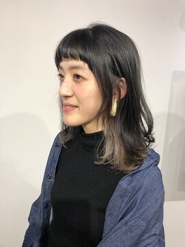 ルーム(room) ツーブロックインナーカラー