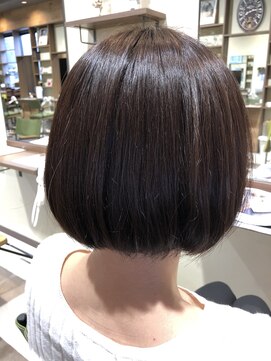 ヘア アンド ビューティ ビーズアモール 春日井神領店(Hair&Beauty B's amor) ボブ/白髪ぼかし◎30代40代50代60代