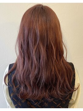 ハウリーヘアアンドスパ(HAURY hair&spa) レッドピンク