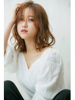 オレンジクラッカー(Orange Cracker)&nbsp;【orange cracker】ふんわりカジュアル×外ハネミディアム