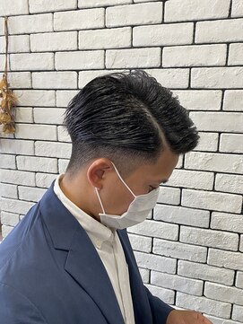 アットラップレーヴ(attrape-reve) 【attrape-reve万代】ビジネスワイルドツーブロック七三