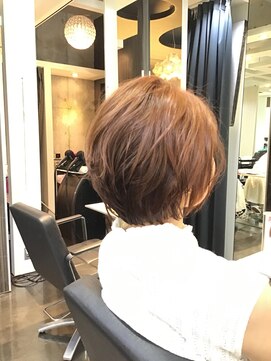 ビグディーサロン(BIGOUDI salon koshien) 【丸岡大介】ショートボブ×カラー