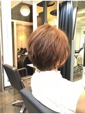 【丸岡大介】ショートボブ×カラー