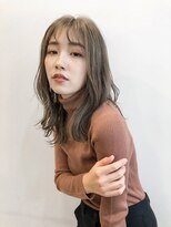 シェノン 西梅田(CHAINON)&nbsp;前髪/レイヤーカット/ハイトーン/グレーベージュ/髪質改善