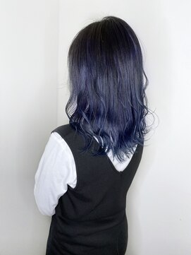 ルチェア ヘア(Lucea Hair) ブルーバレイヤージュ