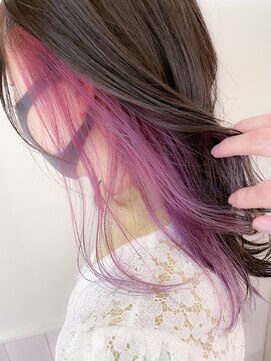 ネオリーブカップ 町田店(Neolive capu) インナーピンク/くびれヘア/夏/アプリコットオレンジ/小顔/町田