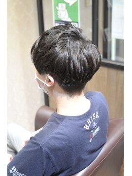 リビング(LIVING) メンズカットメンズパーマ白髪染め白髪ぼかし眉毛ヘッドスパ