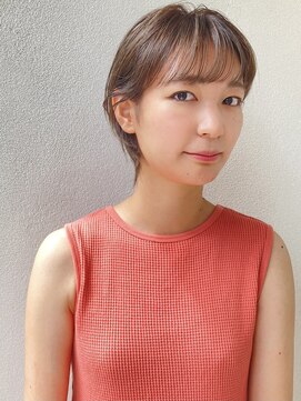 カサネ(casane) 【CASANE下北沢】ショートレイヤー×シアーベージュ