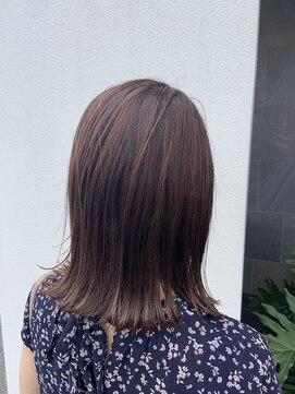 メゾン アヴァロ(Maison Avallo) #ブラウンカラー#外ハネロブ