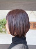 艶カラーボブ