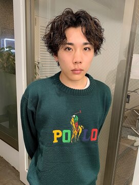 レコ 渋谷(LECO) 癖毛の外国人風メンズパーマ