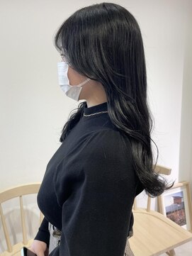 ヨーク(YOKE) 【 YOKE 】顔まわりレイヤーサイドバング韓国ヘアー