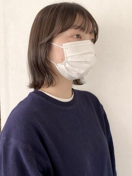 プラグ バイ ネオリーブ(plug by neolive) くびれボブ☆ベージュ☆くびれヘア/メルティカラー/着物ヘア　T