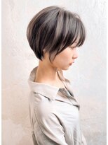 クレドガーデン 吉祥寺店(CRED GARDEN)&nbsp;大人可愛い/マニッシュショート/ミストバング×黒髪アッシュm6