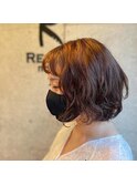 ナチュラルパーマ×ミディアムヘア/20代30代40代50代