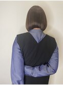 ミニボブ×ラテベージュ