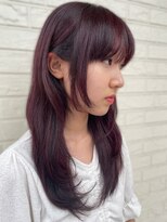 アンジュ 篠ノ井店(ange) 姫カットプラスレイヤースタイル