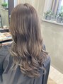 オーブヘアー ハク 米沢店(AUBE HAIR haku) 透明感たっぷりカラー^ ^