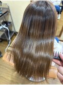 髪質改善ストレート