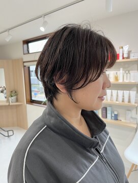 メロウ(mellow) ショート×白髪ぼかしアッシュ