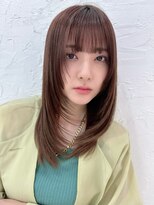 エレン 池袋(ElEn.)&nbsp;似合わせ小顔カット×フェイスレイヤー　顔タイプ診断つき