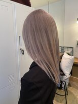 トリエ 川越(torie)&nbsp;ホワイトミルクティーベージュカラーブリーチダブルカラー