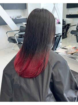 アライブ キチジョウジ(ALIVE Kichijoji) 【ALIVE吉祥寺】ワインレッドグラデーションカラー