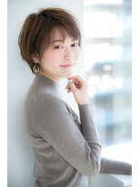 クロ 沼袋(kulo)&nbsp;ミニボブ/ボブウルフ/マッシュショート/グレージュカラー