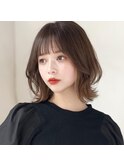 顔まわり/くびれスタイル/レイヤー/韓国