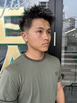 ザスーツブラザーズ(THE SUITS BROTHERS)&nbsp;MEN'SHAIRウルフカルマパーマスパイキーショートイージーパーマ