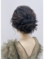 プルクラギンザ(PulchraGINZA)&nbsp;ゆるふわボリューミーアップスタイル/韓国風/ねじり編み込み