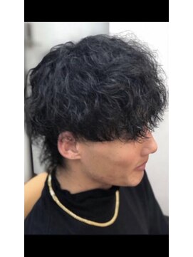 フィリックスフォーメン(for MEN) スタイリング剤なしのウルフパーマ