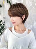ショートヘア/ショート/くびれショート/30代40代50代/表参道