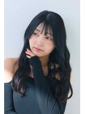 韓国風ウェーブ巻き/顔周りレイヤーカット/レイヤーカット