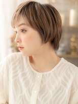 カバーヘア ブリス 北浦和(COVER HAIR bliss) ハイライトカラーオン眉小顔こなれショートh3北浦和20代30代40代