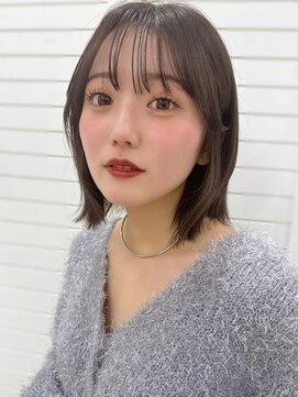 ソア 並木坂(Soa) 外ハネボブ/シースルーバング/顔周りレイヤー/Minori