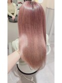 ダブルカラーも怖くない♪髪質改善カラー