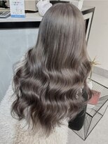 ペレ 渋谷(PELE)&nbsp;イメチェン/ホワイトブロンド/外ハネボブ/美髪/渋谷